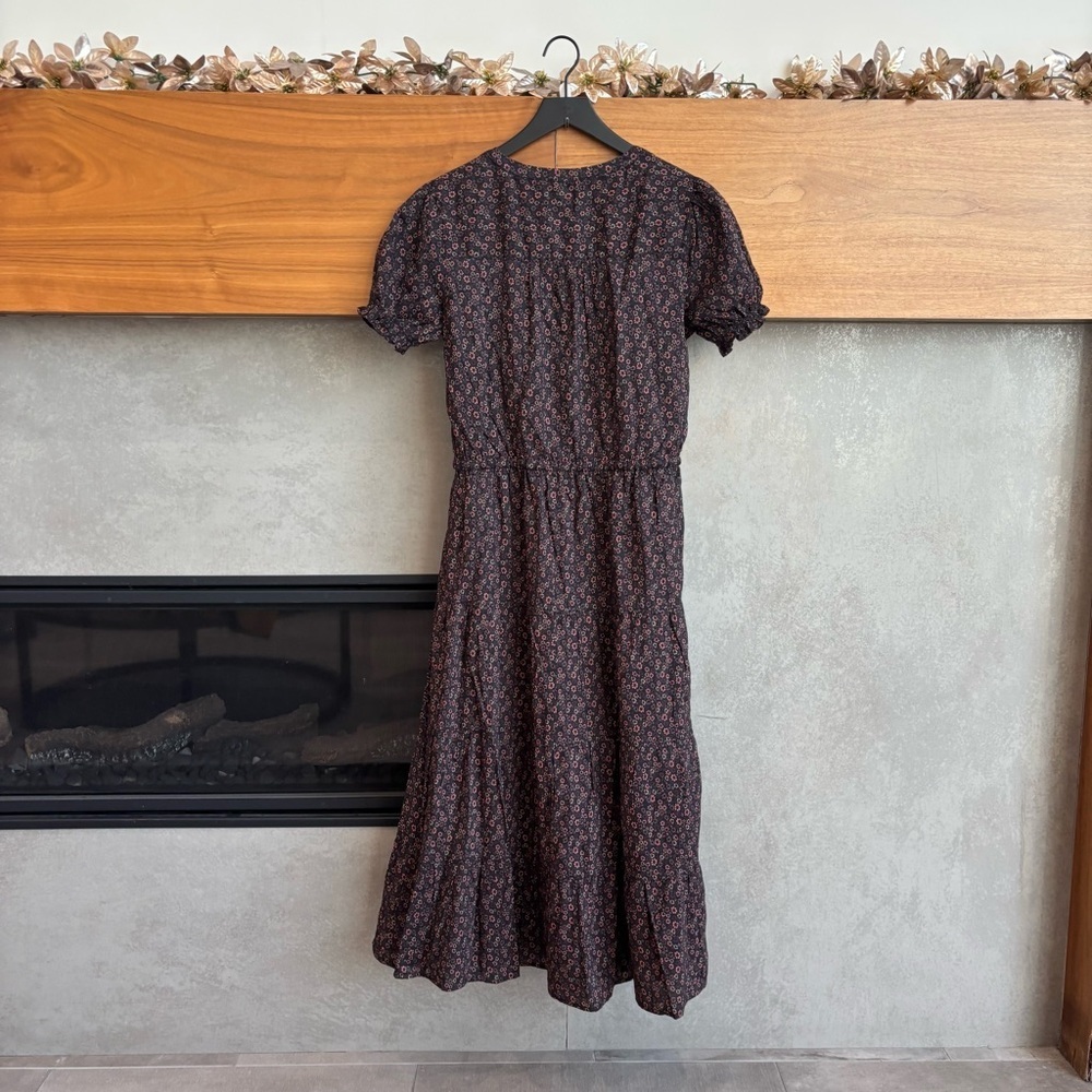 PAIGE Siera Midi Dress, Size 8 - Picture 14 of 15